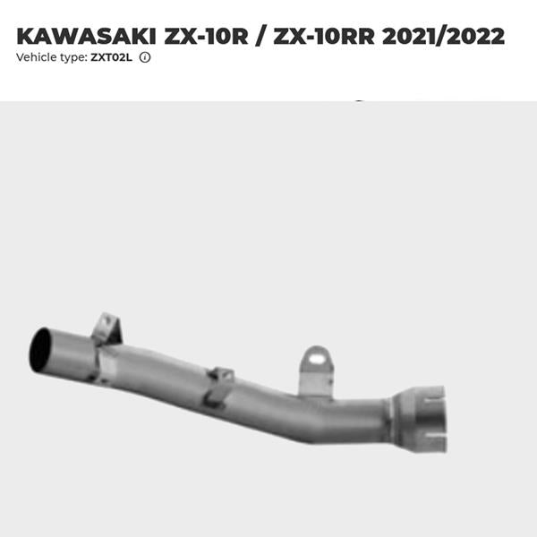 Arrow Verbindungsrohr 71754MI passend für Kawasaki