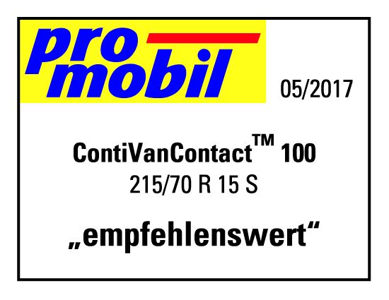 Continental ContiVanContact 100