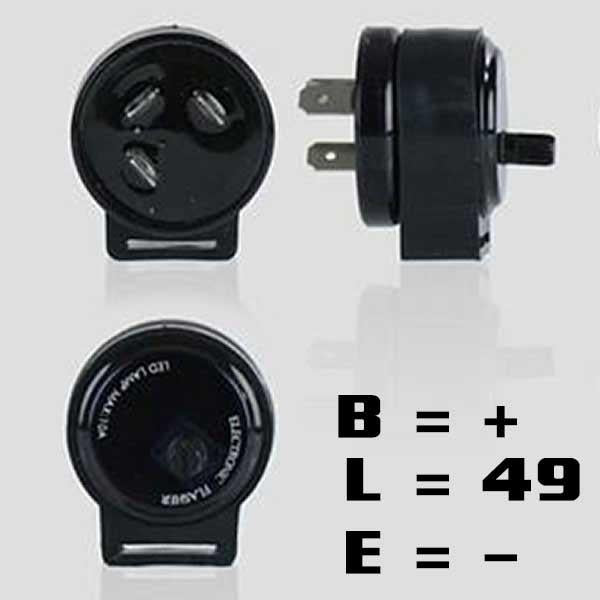 Blinkrelais 12V universal verstellbar