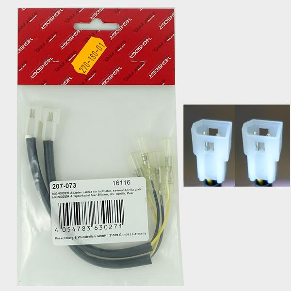 Blinker-Adapterkabel Aprilia Paar passend für Aprilia