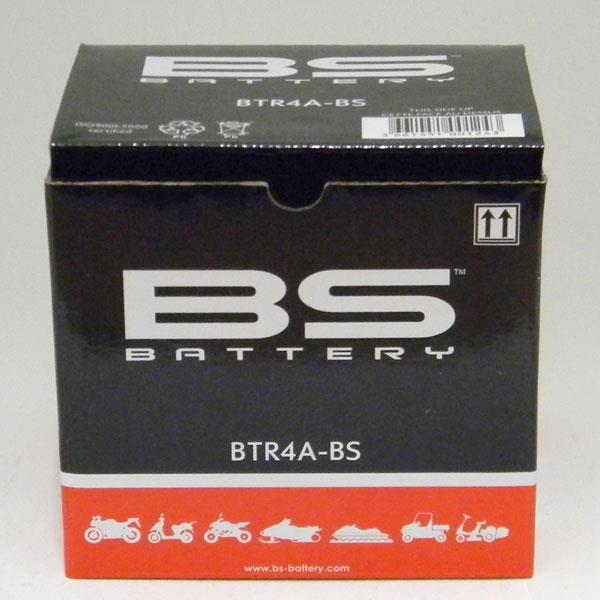 BS Battery Motorradbatterie BTR4A-BS 12V 2,3Ah passend für Honda