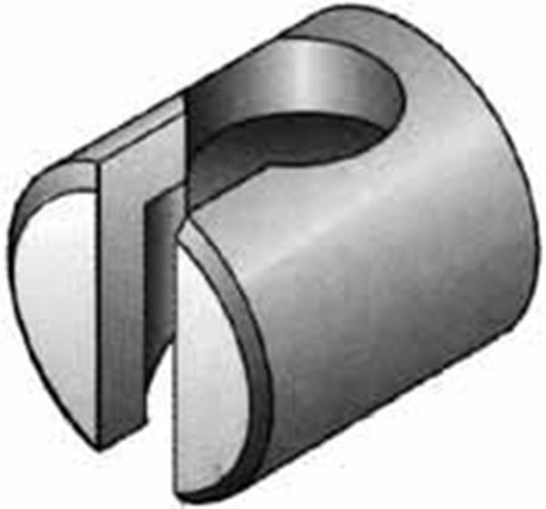 Stecknippel Ø8mm L 9mm passend für Vespa