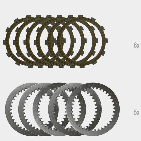 Set Kuppl Lam KX85 passend für Kawasaki