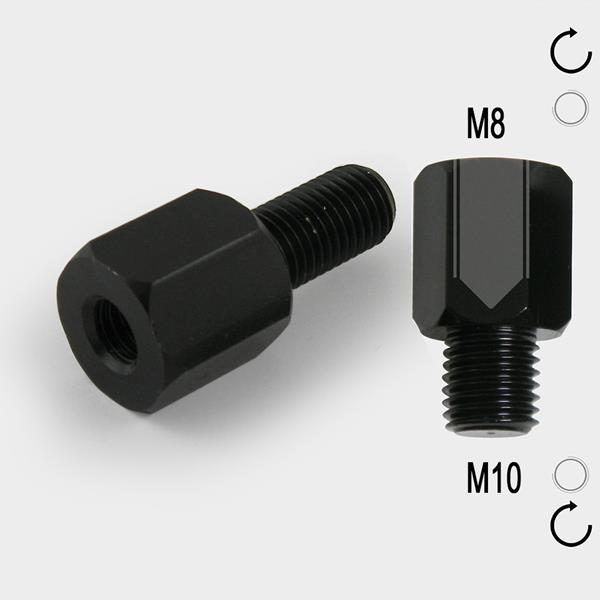 Spiegeladapter 10mm außen auf 8mm innen