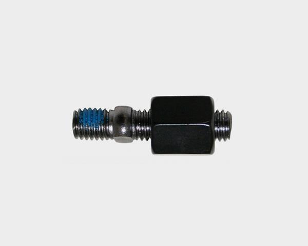 Spiegeladapter M8 Rechtsgewinde schwarz