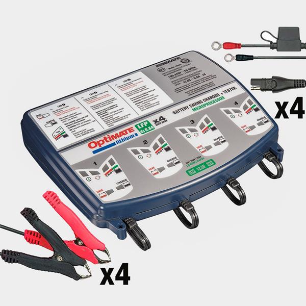 Batterieladegerät OptiMate Lithium 0,8x4