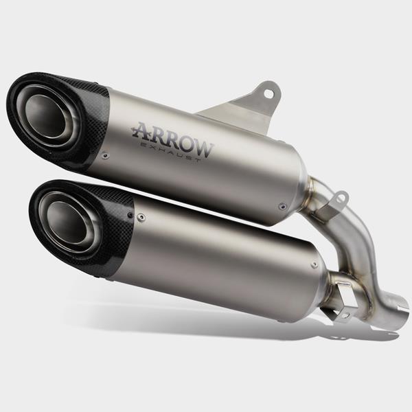 Arrow Round-Sil Titanium 77510PR passend für Suzuki