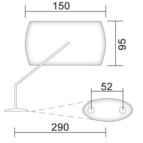 Spiegel MotoPro 20-37571 passend für Yamaha