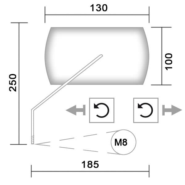 Spiegel E328I passend für Daelim
