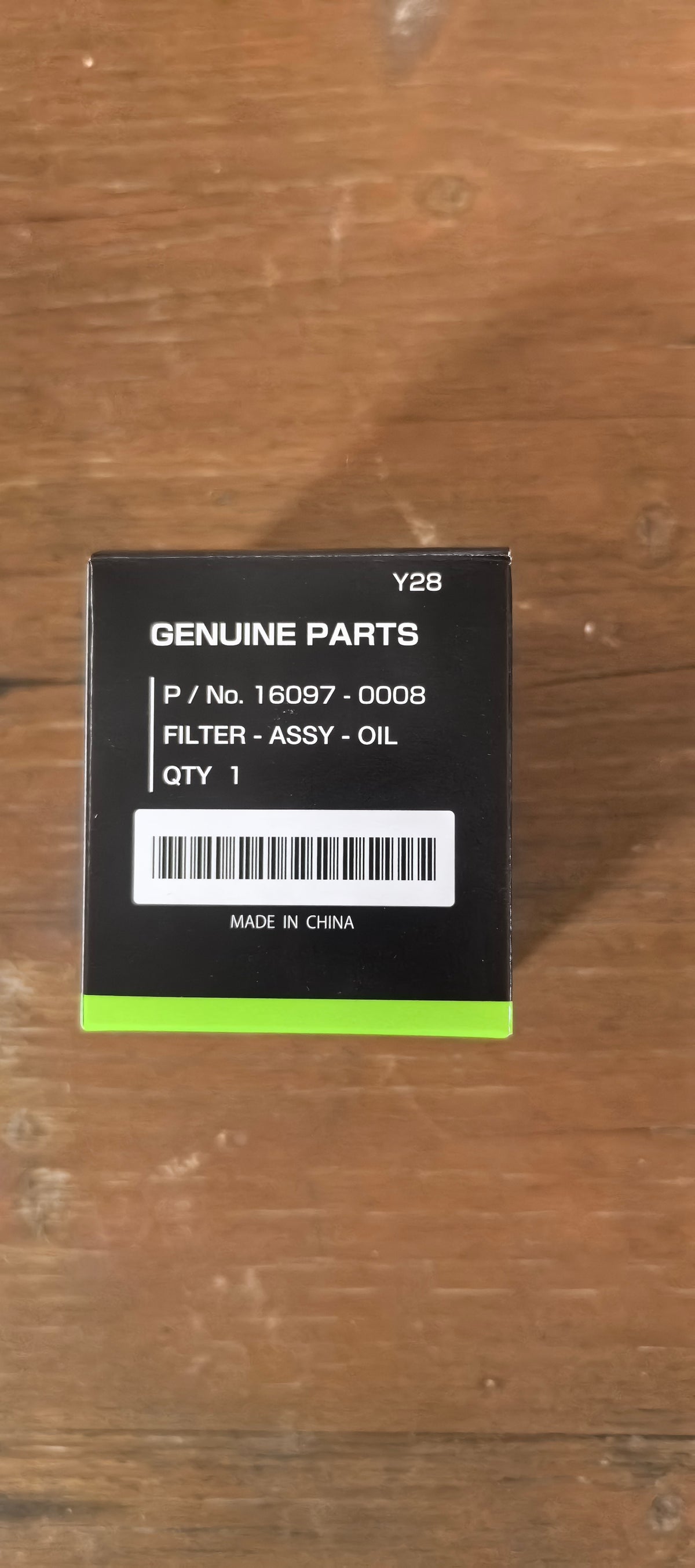 Kawasaki Original Oil Filter 16097-0008