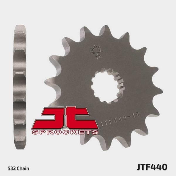 Ritzel vorne JT JTF440.14, 14 Zähne Teilung 532