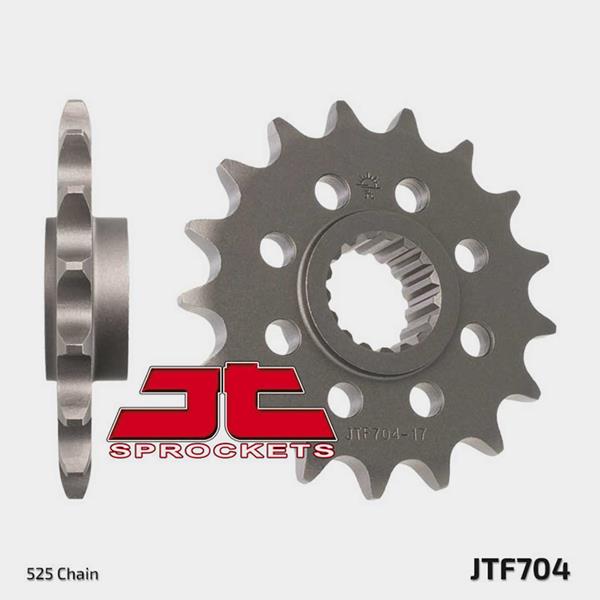 Ritzel vorne JT JTF704.17, 17 Zähne Teilung 525
