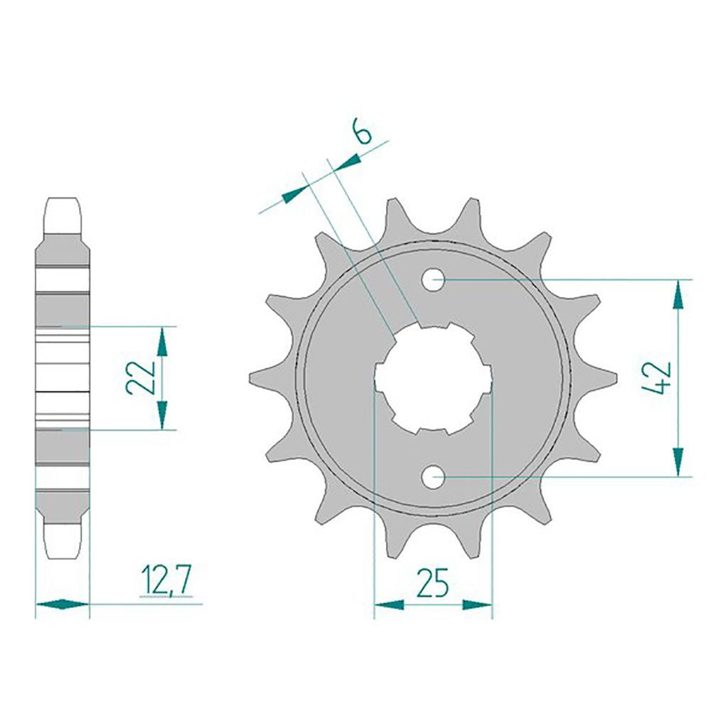DID Kettensatz für Honda CB 750 K1-K6 71-76 530 VX3 Kettenkit