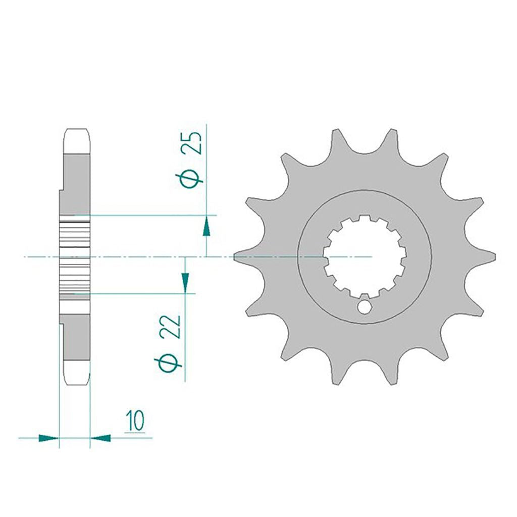 AFAM Ritzel #630 15 Zähne