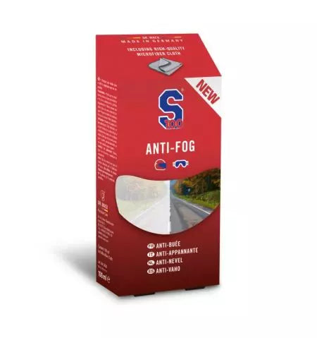 Anti Fog flüssiges Antibeschlagmittel + Mikrofasertuch S100 100ml