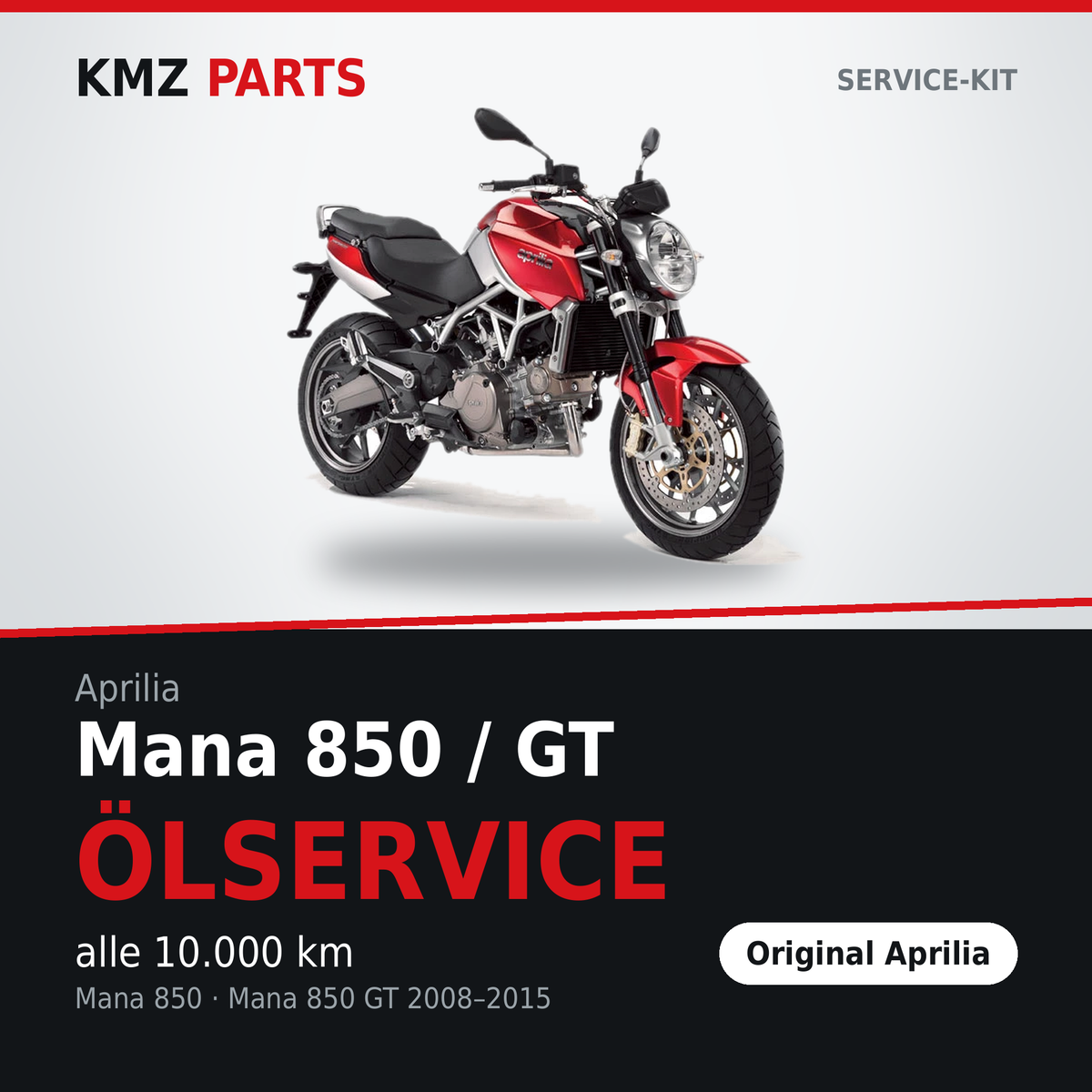 Aprilia Mana 850 Service-Kit Ölservice