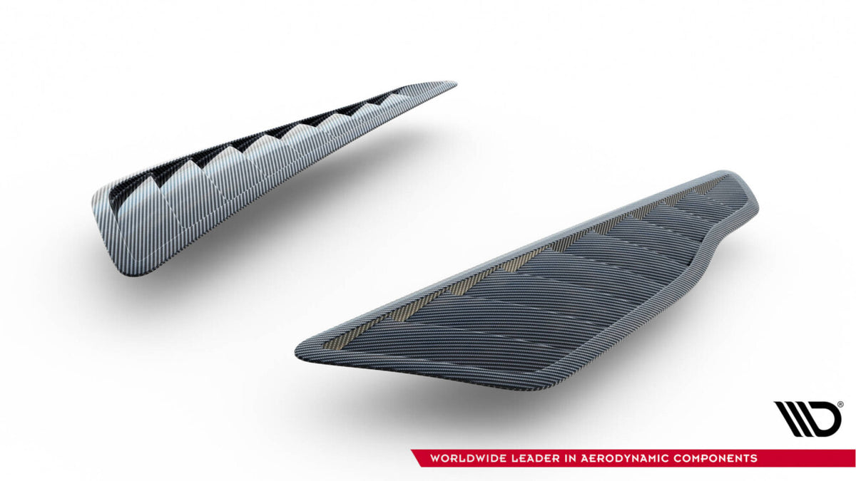 Carbon Front Bumper Side Vents passend für Mercedes-AMG GT C C190 FL