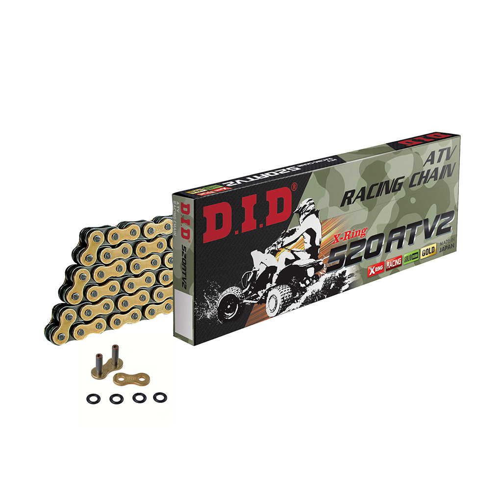 DID Kette 520 ATV2 G&B 76 mit Niet-Schloss