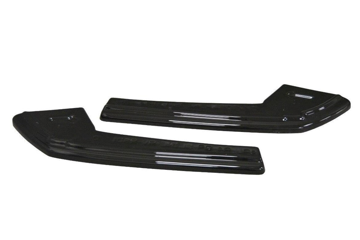 Diffusor Flaps passend für Audi A4 B9 S-Line schwarz Hochglanz