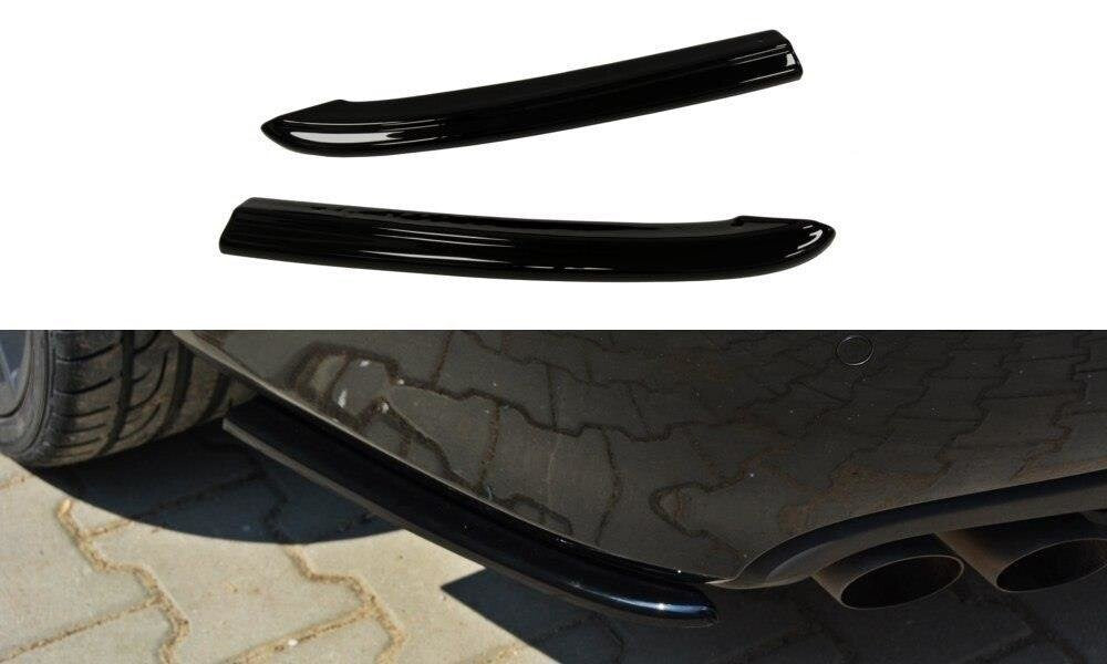 Diffusor Flaps passend für Audi A4 Limousine / Avant B8 schwarz Hochglanz