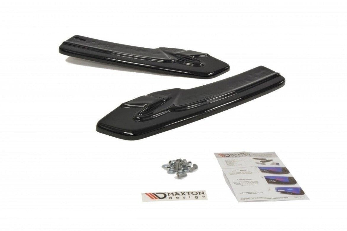 Diffusor Flaps passend für Audi A5 S-Line 8T FL FL schwarz Hochglanz