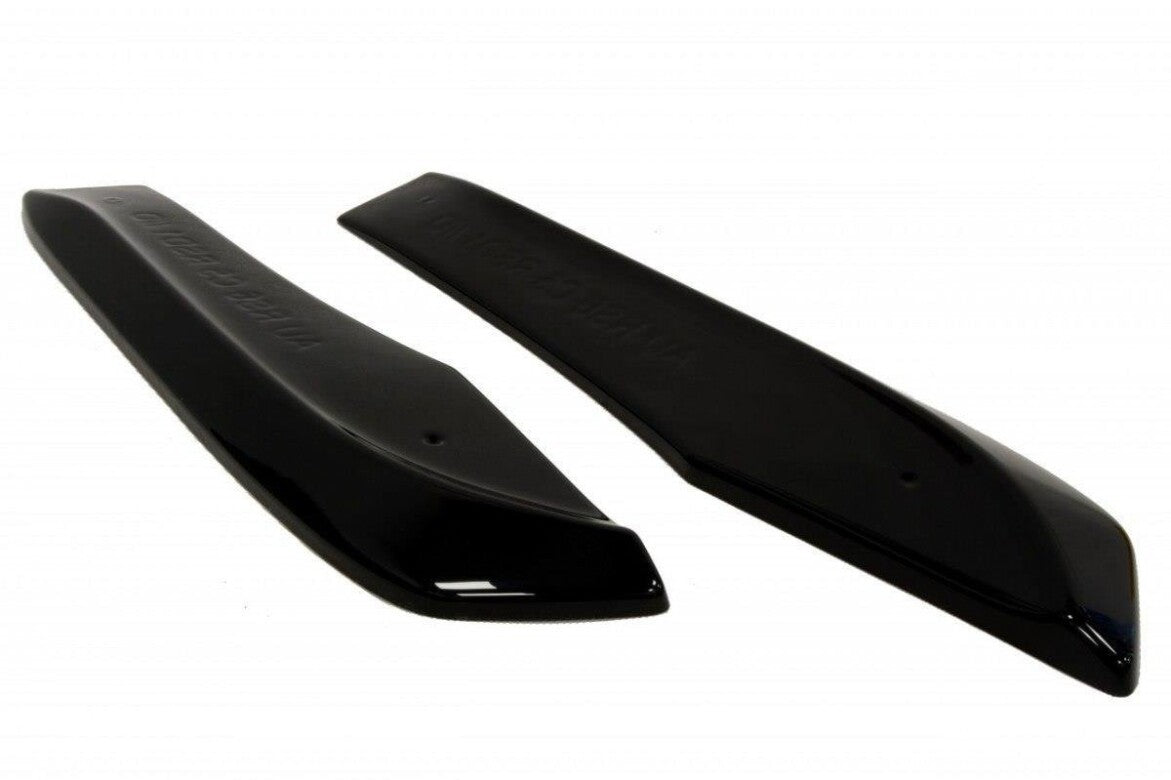 Diffusor Flaps passend für Audi RS6 C5 AVANT schwarz Hochglanz