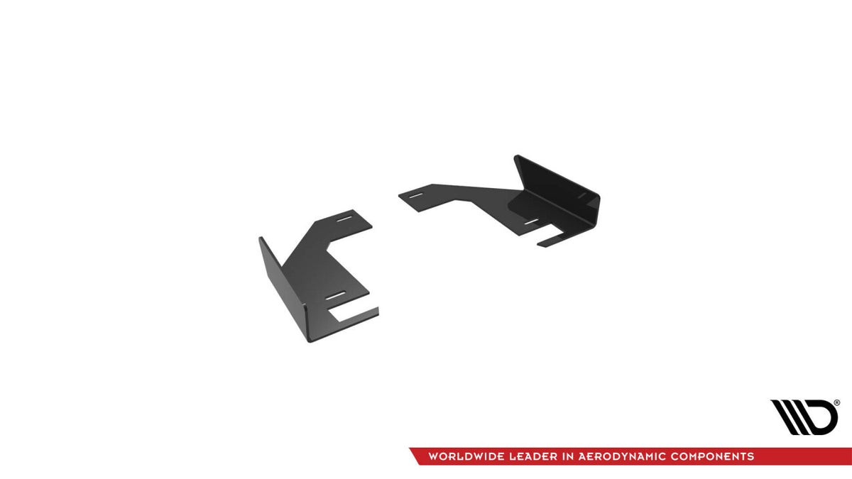 Diffusor Flaps passend für Audi TT S-Line 8S schwarz Hochglanz
