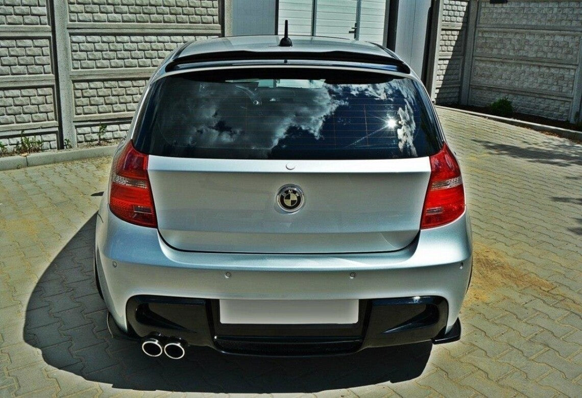 Diffusor Flaps passend für BMW 1er E87 Standard/M-Performance schwarz Hochglanz