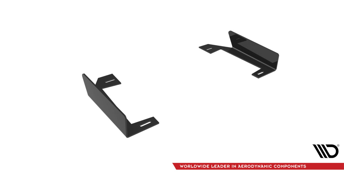 Diffusor Flaps passend für BMW 2 Coupe M-Paket G42 schwarz Hochglanz