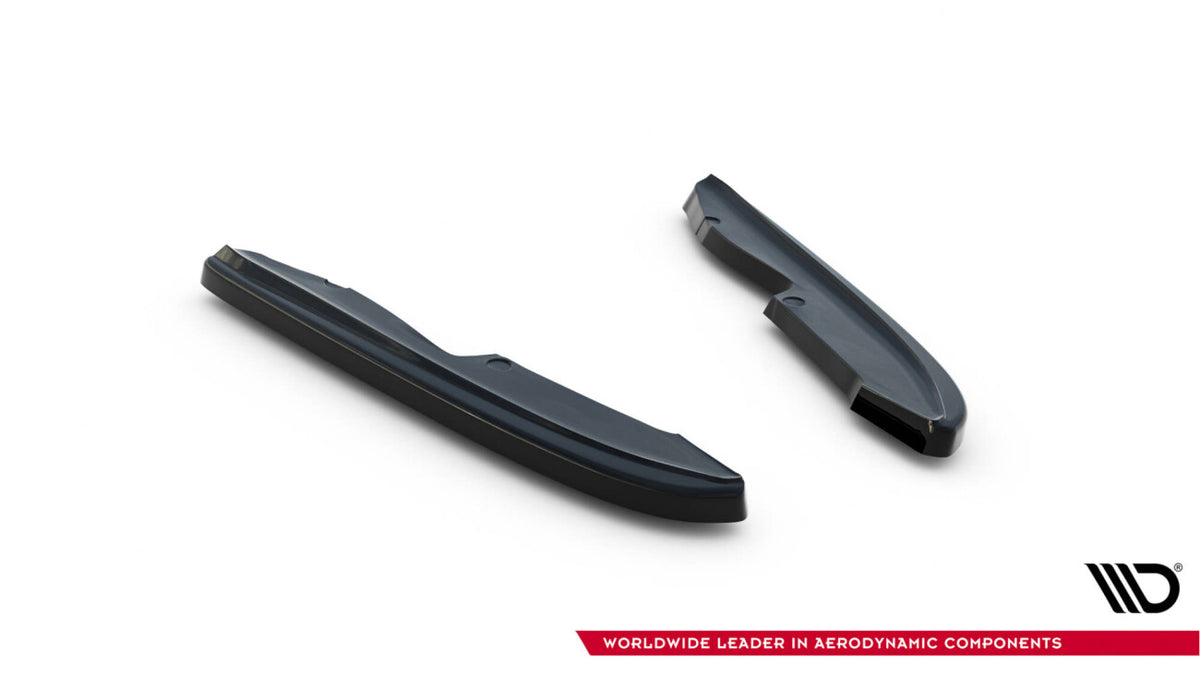 Diffusor Flaps passend für BMW 3er E90 M Paket schwarz Hochglanz