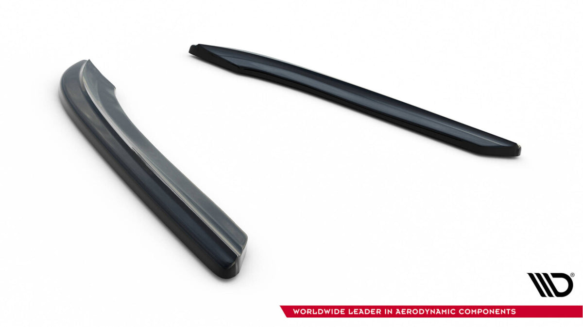 Diffusor Flaps passend für BMW 6er Coupe E63 / Cabrio E64 schwarz Hochglanz