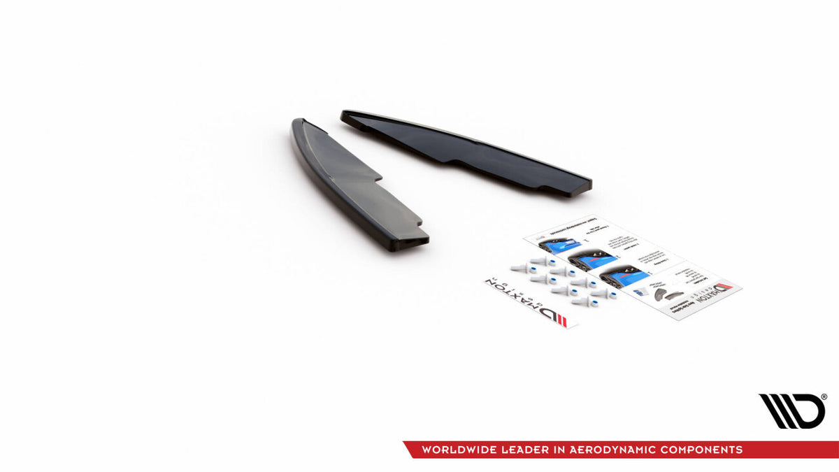 Diffusor Flaps passend für Ford Kuga ST-Line Mk3 schwarz Hochglanz