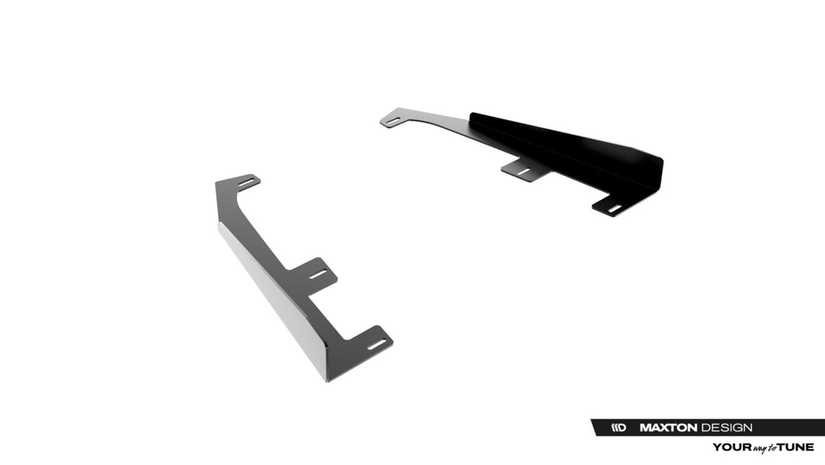 Diffusor Flaps passend für Mercedes-AMG CLE 53 Aero C236 schwarz Hochglanz