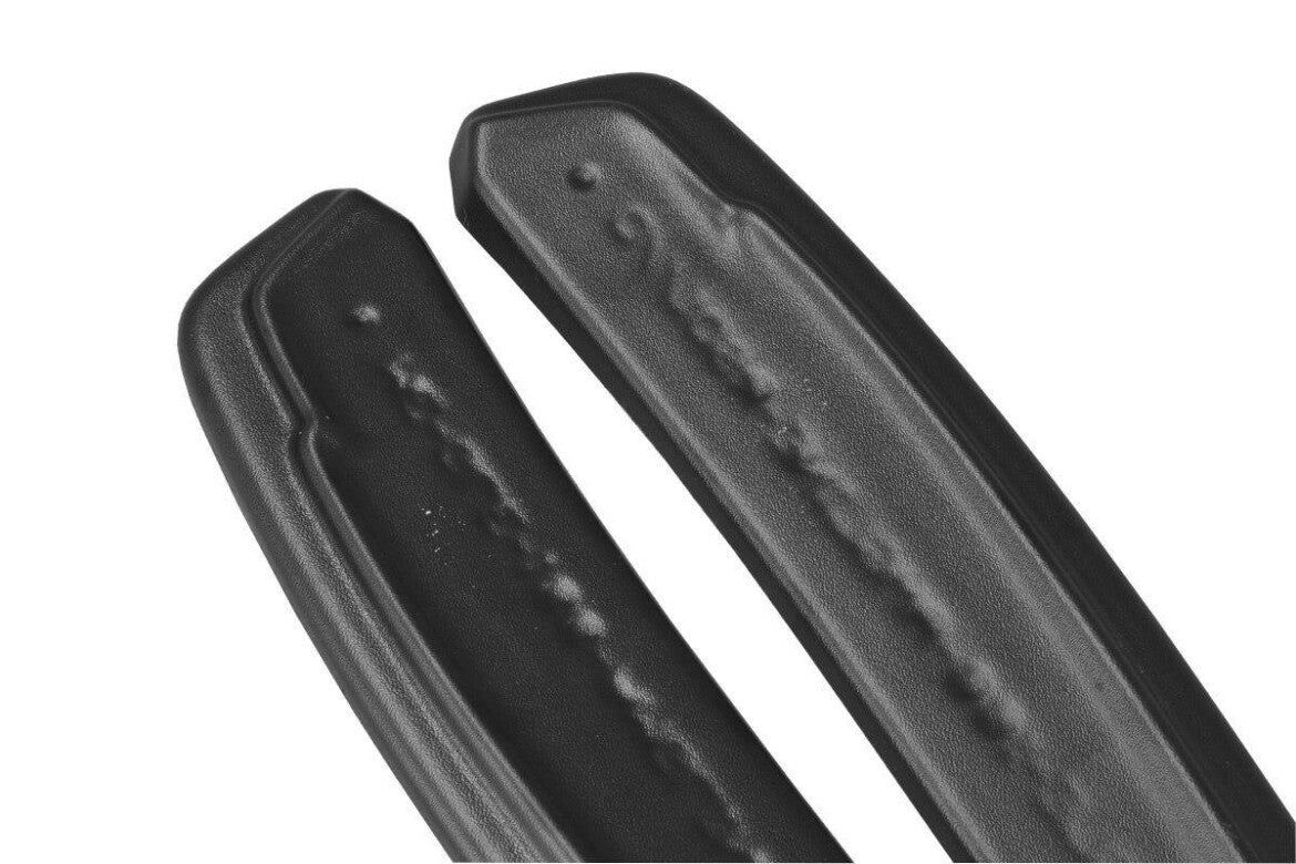 Diffusor Flaps passend für Mercedes GLE W166 AMG-Line schwarz Hochglanz