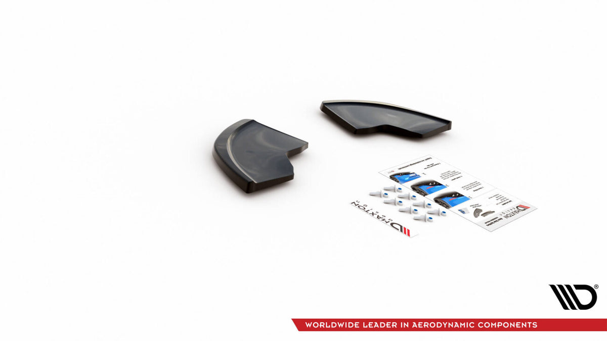 Diffusor Flaps passend für Seat Ibiza CUPRA Mk3 schwarz Hochglanz