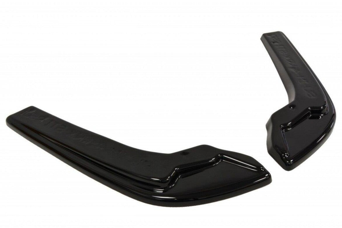 Diffusor Flaps V.1 passend für Subaru Impreza WRX STI Mk4 / Mk4 FL schwarz Hochglanz
