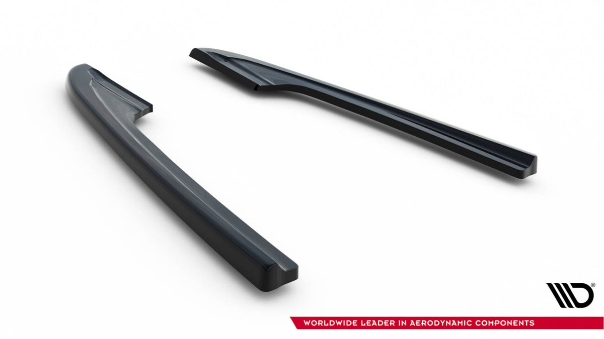 Diffusor Flaps V.2 passend für Audi RS6 C7 / C7 FL schwarz Hochglanz