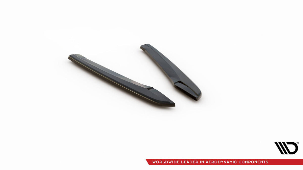 Diffusor Flaps V.2 passend für Seat Leon CUPRA Mk3 FL Sportstourer schwarz Hochglanz