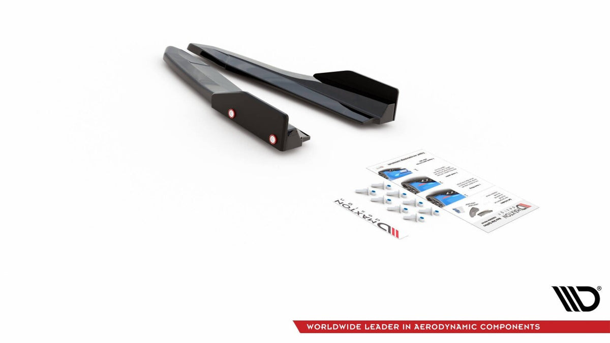 Diffusor Flaps V.2 passend für Skoda Octavia RS Combi / Liftback Mk4 / Mk4 FL