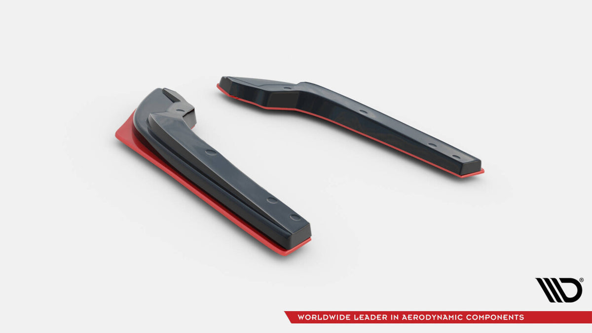 Diffusor Flaps V.2 passend für Subaru WRX STI schwarz Hochglanz