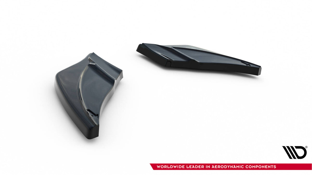 Diffusor Flaps V.2 passend für VW Golf 7 R schwarz Hochglanz