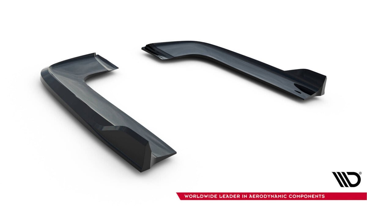 Diffusor Flaps V.3 passend für Mercedes V-Klasse AMG-Line W447 FL schwarz Hochglanz