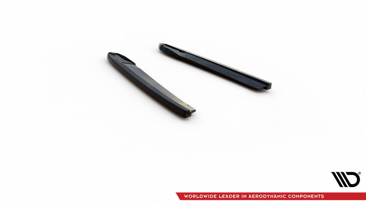 Diffusor Flaps V.3 passend für Skoda Octavia RS Liftback / Combi Mk4 FL schwarz Hochglanz