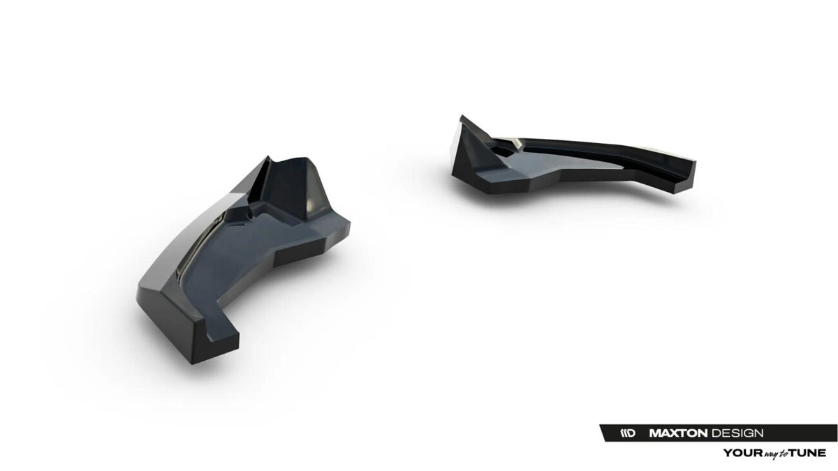 Diffusor Flaps V.3 passend für Toyota GR Yaris Mk4 Facelift schwarz Hochglanz