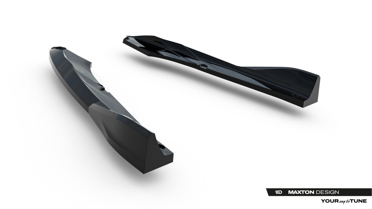 Diffusor Flaps V.5 passend für CUPRA Leon ST Mk1 FL schwarz Hochglanz
