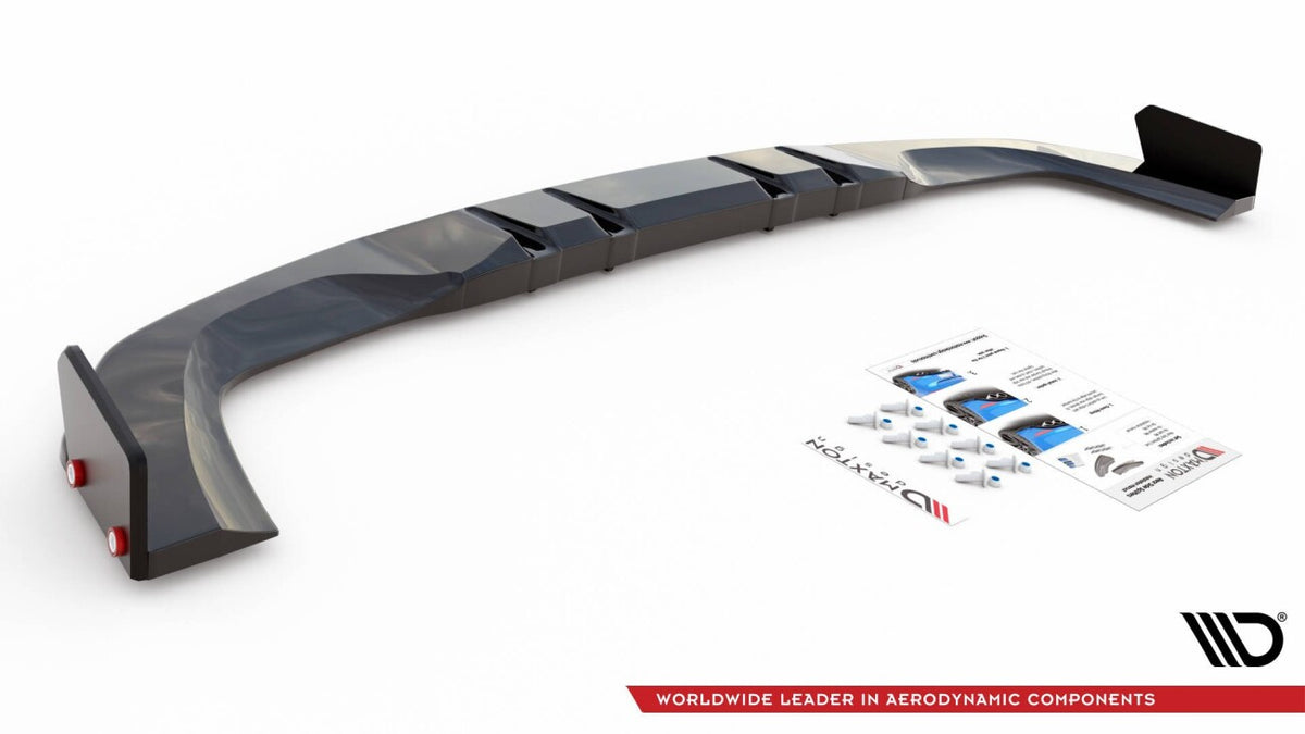 Diffusor Heckansatz + Flaps passend für Mercedes-AMG A 45 S Aero Pack W177