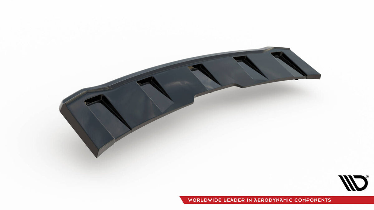 Diffusor Heckansatz passend für Audi A5 S-Line F5 Coupe / Sportback schwarz Hochglanz