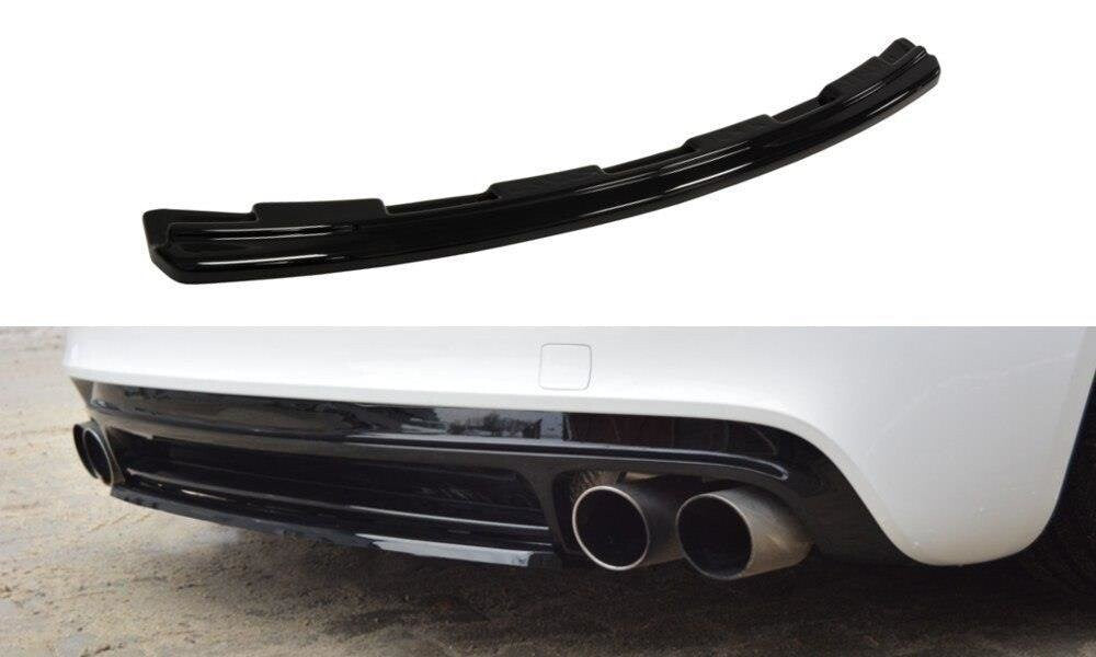 Diffusor Heckansatz passend für Audi TT S 8J schwarz Hochglanz