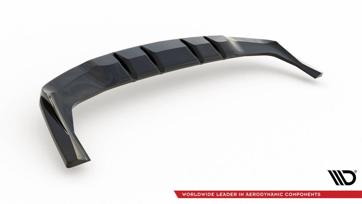 Diffusor Heckansatz passend für Mercedes GLE Coupe AMG-Line C167 / C167 FL schwarz Hochglanz