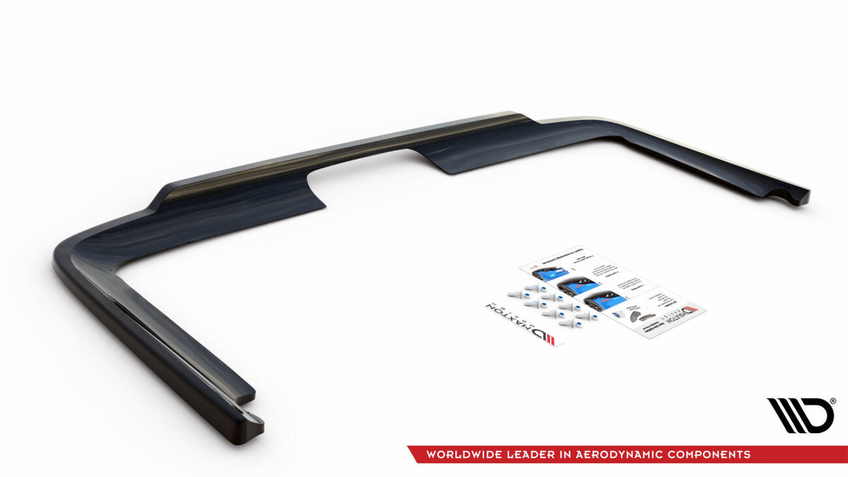 Diffusor Heckansatz passend für Mercedes Vito Extra Long W447 schwarz Hochglanz
